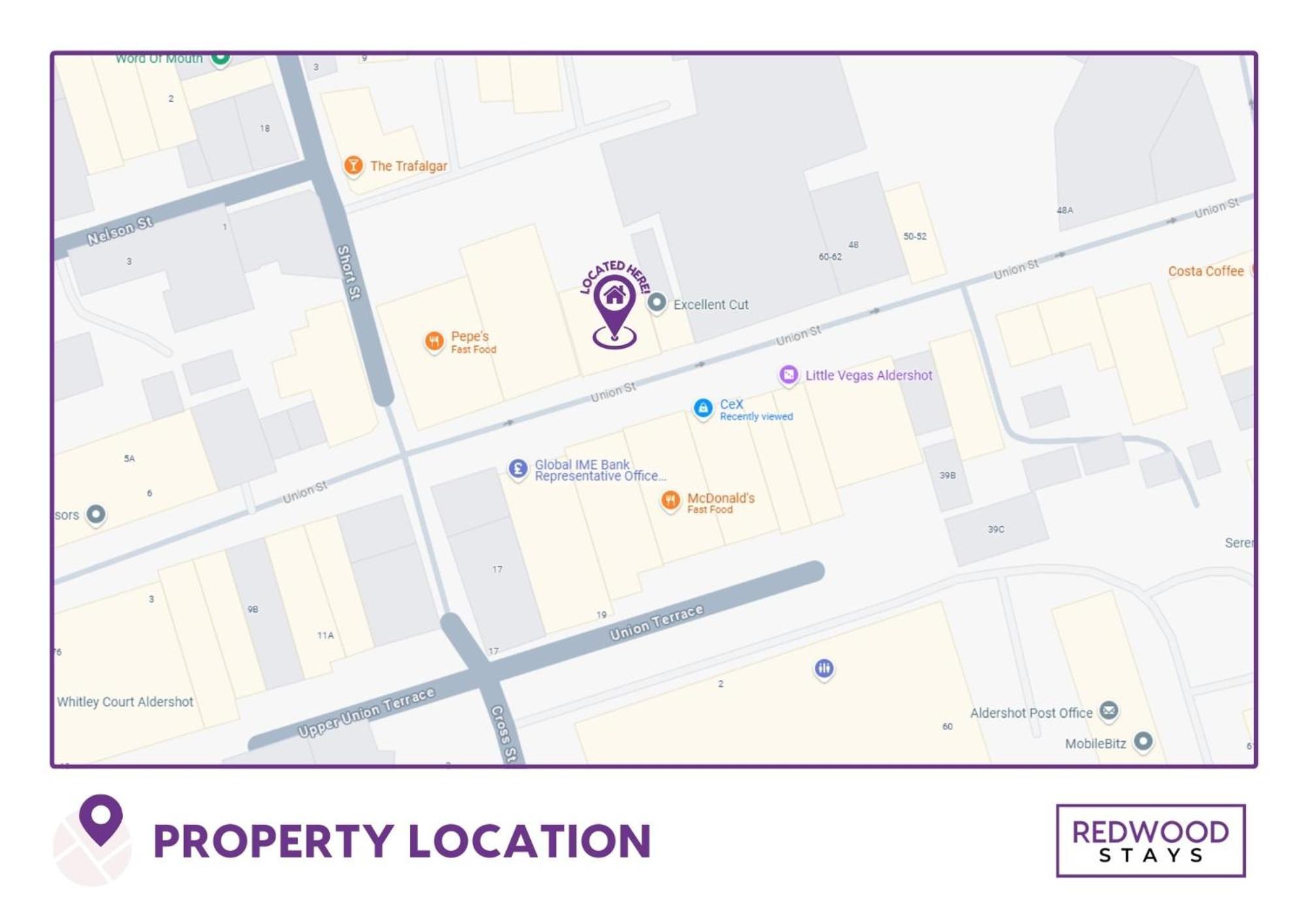 Brand New, 2 Bed 1 Bath, Modern Town Center Apartment, Free Wifi & Netflix By Redwood Stays Aldershot Luaran gambar